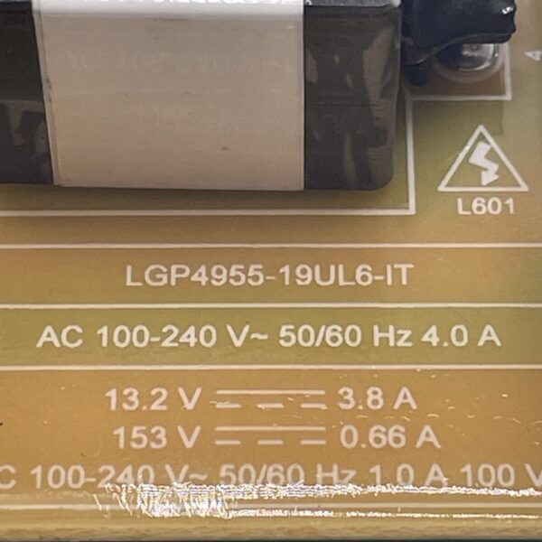 LG 55UH5F-HJ.AUSNDTM TV Power Supply Board LGP4955-19UL6-IT-M - Image 5