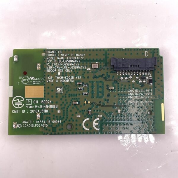 LG 55UH5F-HJ.AUSNDTM TV WIFI Module EAT63377302 43UK6300PUE 49UJ6500-UB - Image 6