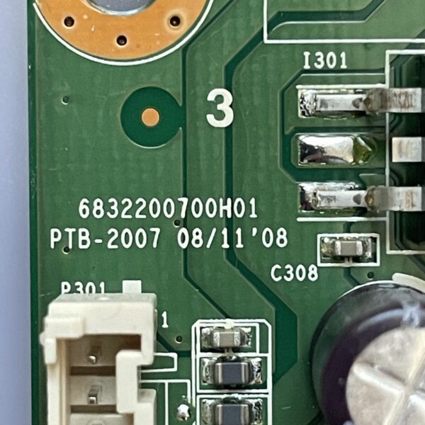 DELL 2009WT Monitor Main Board 6832200700H01 - Image 3