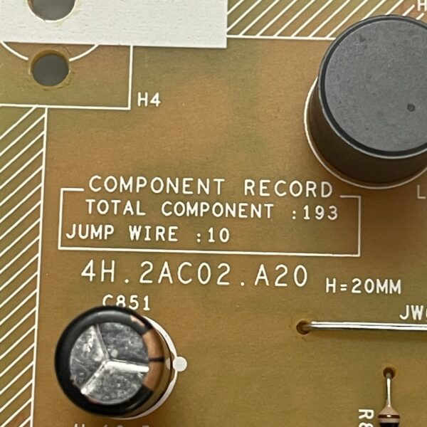 VIEWSONIC VX2452MH-2 Monitor Power Supply Board 4H.2AC02.A20 - Image 3