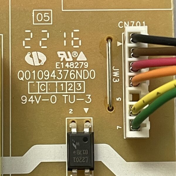 DELL P2422H Monitor Power Supply Board 4H.58A02.A00 - Image 4