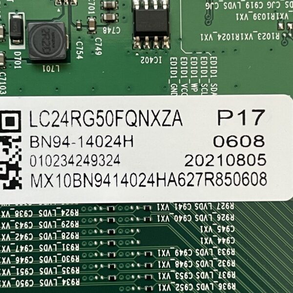 SAMSUNG LC24RG50FQNXZA Monitor Main Board & Power Supply Board BN94-14024H - Image 2