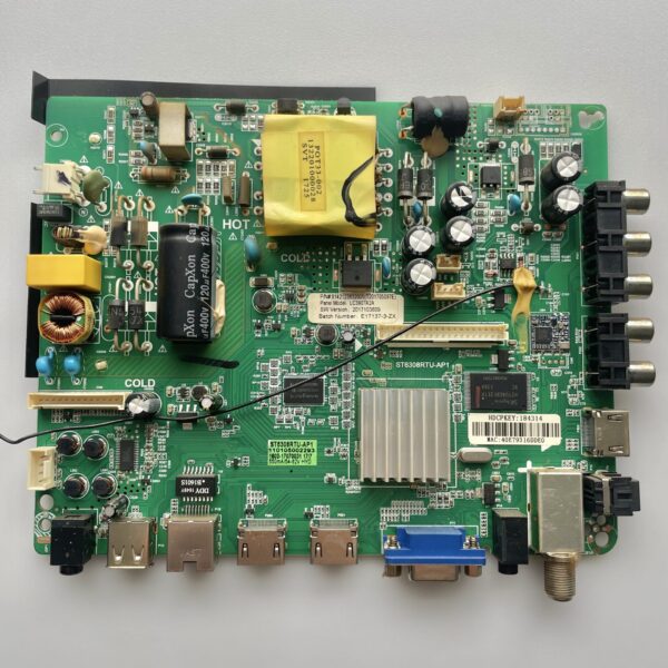 ELEMENT ELSW3917BF TV Main Board & Power Supply Board ST6308RTU-AP1 / E17137-3-ZX