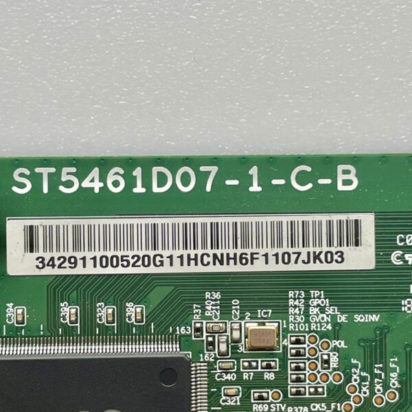 HISENSE 55R6000E TV TCON Board ST5461D07-1-C-B E4SFT5517 E4STA5517 E8HXM - Image 2