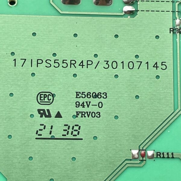 PANASONIC TH-55CQE1W TV Power Supply Board 17IPS55 / 210520R4P 65U5863DB - Image 5