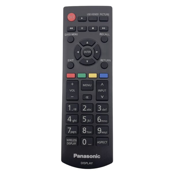 PANASONIC TH-43CQE1W TV Remote Control DPVF3279ZA