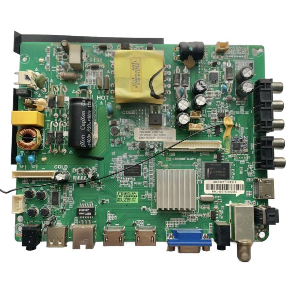 ELEMENT ELSW3917BF TV Main Board & Power Supply Board ST6308RTU-AP1 / E17137-3-ZX