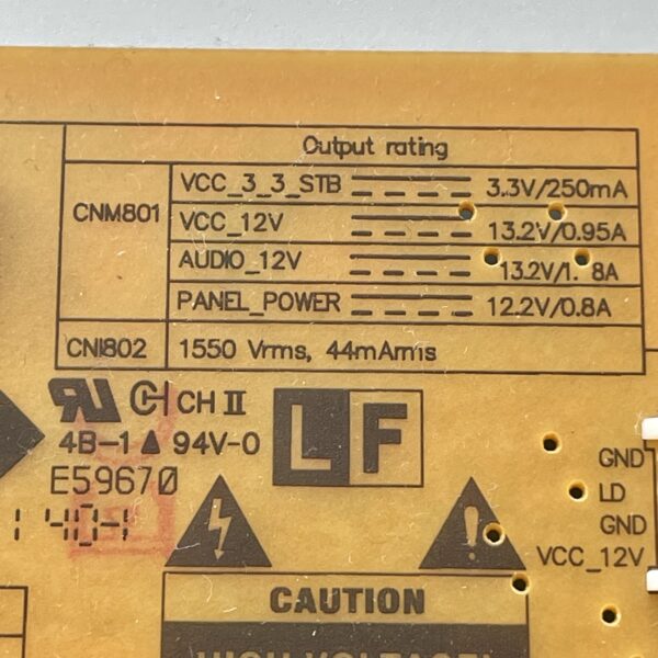 SONY KDL-32BX310 TV Power Supply Board T99P088.00 - Image 4