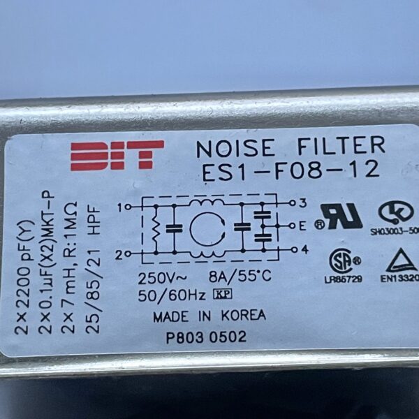 SAMSUNG PN58A650T1 TV AC Power Input ES1-F08-12 PN58A650T1FXZA PN58A650T1F - Image 2