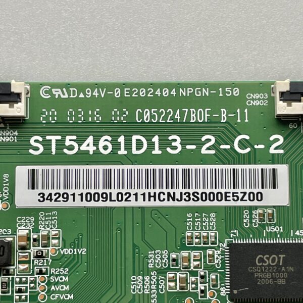 INSIGNIA NS-55DF710NA21 TV TCON Board ST5461D13-2-C-2 55R83 55S535 - Image 2