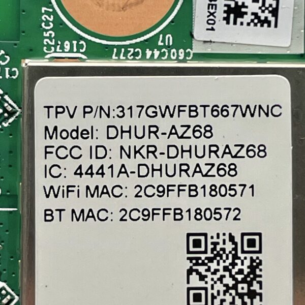 INSIGNIA NS-55DF710NA21 TV WIFI Module DHUR-AZ68 55R83 55S535 NS-32F201NA22V1 - Image 2