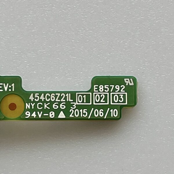 TOSHIBA 55L310U TV IR Sensor 454C6Z21L - Image 2