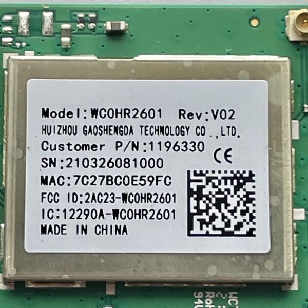 HISENSE 75R6E3 TV WIFI Module WC0HR2601 E4AA43R-M E4SW7019RKU E4AA50R - Image 2