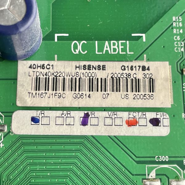 HISENSE 40H5B TV Main Board & Power Supply Board RSAG7.820.6834/ROH 40H5B - Image 3