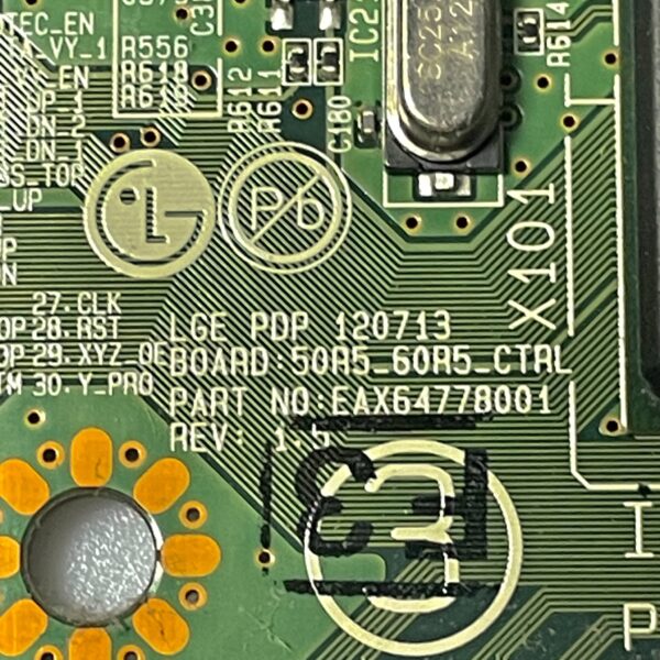 LG 50PN6500-UA TV Logic Control Board EAX64778001 50PN5300-UF 50PN6500-UA - Image 4