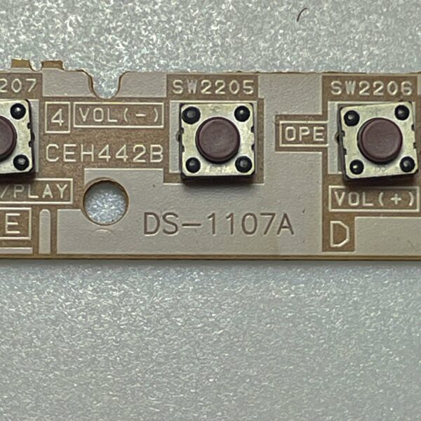 RCA L32HD35D TV Panel Buttons DS-1107A - Image 2